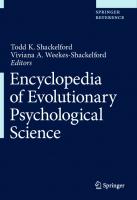 Encyclopedia of Evolutionary Psychological Science [1st ed. 2021]
 3319196499, 9783319196497