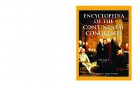 Encyclopedia of the Continental Congresses [1 ed.]
 9781619251762, 9781619251755