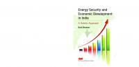 Energy Security and Economic Development in India : A Holistic Approach [1 ed.]
 9788179935644, 9788179934609