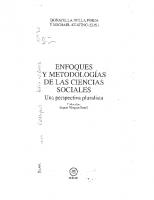 ). Enfoques y metodologías en las ciencias sociales. Una perspectiva pluralista. [1, First ed.]
 9788446030621