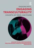 Engaging Transculturality : Concepts, Key Terms, Case Studies
 9781138226647, 9780429430060