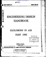 Engineering Design Handbook - Explosions in Air