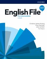 English File Pre-Intermediate. Student's Book [Fourth ed.]
 9780194037433