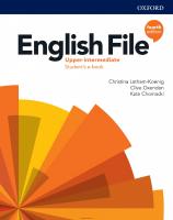 English File Upper-intermediate. Student's Book [Fourth ed.]
 9780194039628