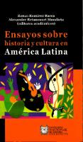 Ensayos sobre historia y cultura en América Latina
 9789588256955