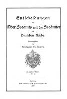 Entscheidungen des Ober-Seeamts und der Seeämter des Deutschen Reichs: Band 10, Heft 2 [Reprint 2021 ed.]
 9783112451267, 9783112451250