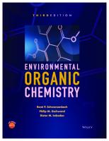 Environmental Organic Chemistry [3 ed.]
 1118767233, 9781118767238