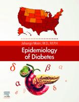 Epidemiology of Diabetes [1 ed.]
 0128168641, 9780128168646
