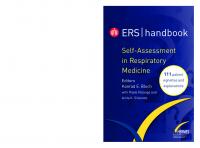 ERS Handbook Self-assessment in Respiratory Medicine: 111 Patient Vignettes and Explanations [1st ed.]
 1849840296, 9781849840293, 9781849840309