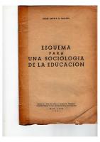 Esquema para la sociologia de la educación