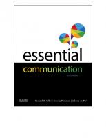 Essential Communication [2 ed.]
 0190650087, 9780190650087