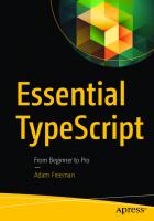 Essential TypeScript From Beginner to Pro