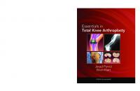 Essentials in Total Knee Arthroplasty [1 ed.]
 9781617117367, 9781556428517