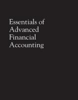 Essentials of Advanced Financial Accounting
 0078025648, 9780078025648