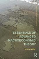 Essentials of Advanced Macroeconomic Theory
 9780415685054