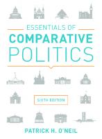 Essentials of Comparative Politics [6th Edition]
 978-0393624588