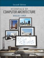 Essentials of computer architecture [Second edition]
 9781138626591, 1138626597