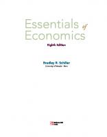 Essentials of Economics [8 ed.]
 9780073511399