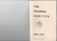Eternal verities by Lester Levenson creator of Sedona Method