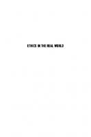 Ethics in the Real World: 82 Brief Essays on Things That Matter
 9781400888733