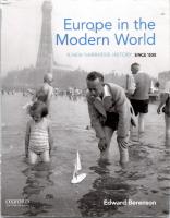 Europe in the Modern World: A New Narrative History Since 1500 [1 ed.]
 9780199840809