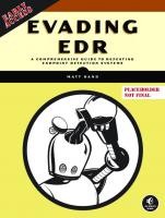 Evading EDR [Early Access Edition]
 1718503342, 9781718503342, 9781718503359