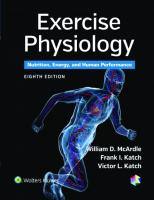 Exercise Physiology. Nutrition, Energy, and Human Performance [8 ed.]