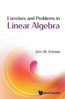 Exercises and Problems in Linear Algebra
 9811221073, 9789811221071