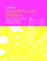 Exhibitions and displays : Museum design concepts, brand presentation, trade show design
 9783764399542, 3764399546, 9783764399559, 3764399554