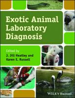 Exotic Animal Laboratory Diagnosis
 111881424X, 9781118814246