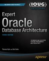 Expert Oracle database architecture [Third edition]
 9781430262985, 1430262982