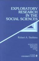 Exploratory research in the social sciences
 0761923985