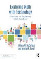 Exploring Math with Technology: Practices for Secondary Math Teachers
 1032298375, 9781032298375