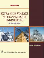 Extra High Voltage A.C. Transmission Engineering [3rd ed]
 9788122424812, 8122424813