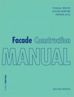 Facade Construction Manual [3nd edition (reprint)]
 9783955533700, 9783955533694