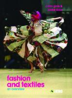 Fashion and Textiles: An Overview
 1859738133, 9781859738139