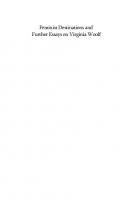 Feminist Destinations and Further Essays on Virginia Woolf
 9780748672622