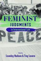 Feminist Judgments in International Law
 1509914455, 9781509914456
