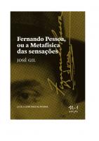 Fernando Pessoa ou a Metafísica das Sensações
 9786586941104