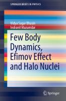 Few Body Dynamics, Efimov Effect and Halo Nuclei
 3030561704, 9783030561703