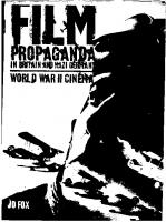 Film Propaganda in Britain and Nazi Germany: World War Ii Cinema [English Ed]
 1859738966, 9781859738962
