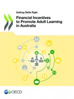 Financial Incentives to Promote Adult Learning in Australia
 9264785353, 9789264785359