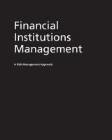 Financial Institutions Management: A Risk Management Approach [7 ed.]
 0073530751, 9780073530758