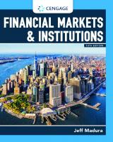 Financial Markets & Institutions
 2019948095, 9780357130797, 0357130790