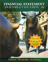 Financial Statement Analysis & Valuation [6 ed.]
 9781618533609