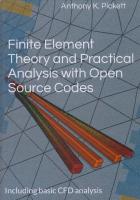 Finite element theory and its application with open source codes