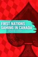 First Nations Gaming in Canada
 9780887557231, 9780887554025