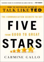 Five Stars: The Communication Secrets to Get from Good to Great
 1250155134, 9781250155139