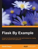 Flask by Example
 1785286935, 9781785286933