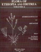 Flora of Ethiopia and Eritrea Volume 6 - Hydrocharitaceae to Arecaceae [6]
 9197128546, 9789197128544